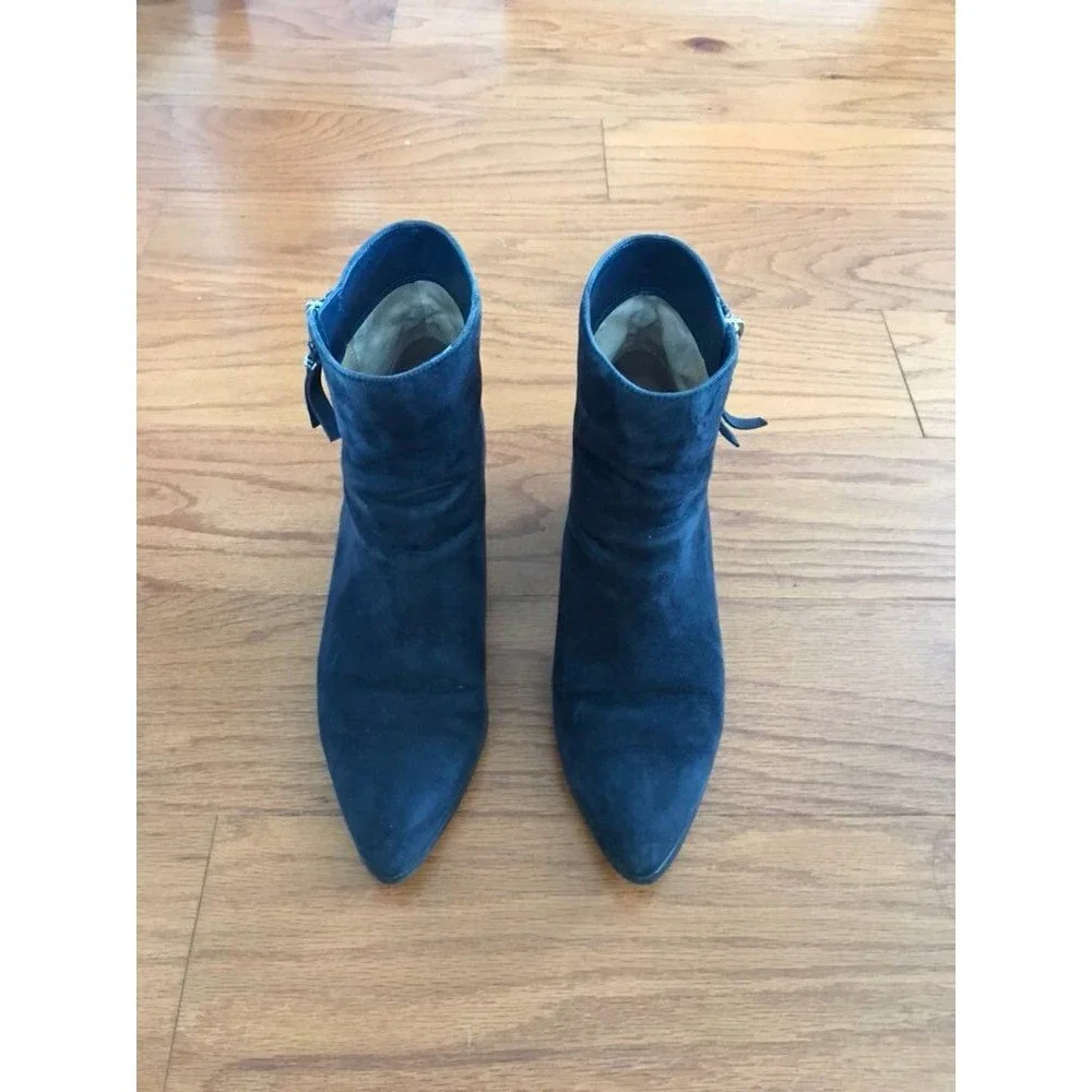 michael kors suede booties